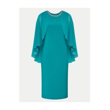 Rochie de cocktail -  turcoaz -
