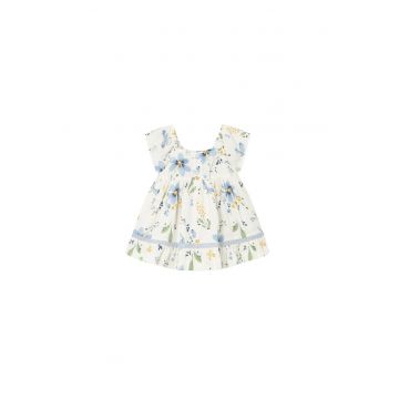 Rochie de zi Fete -  bumbac - ecru - bumbac - Ecru