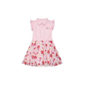 Rochie de zi  pentru fete - Roz