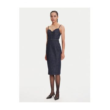 Rochie din denim - Bleumarin
