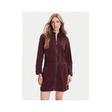 Rochie din denim pentru femei  violet -