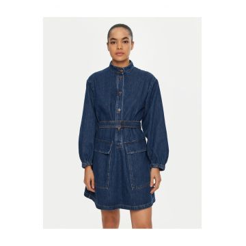 Rochie din denim Weekend - Max Mara - bleumarin