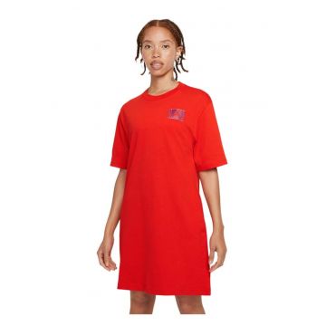 Rochie  Essential - rosie - bumbac premium - croiala lejera - detalii Flight