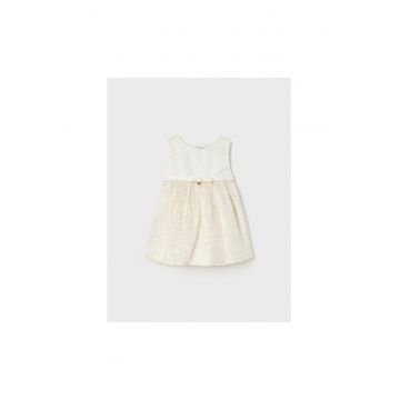 Rochie fete -  302066322 - Viscoza/Poliester - Ecru - Ecru