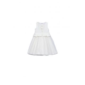 Rochie fete -  Alb -