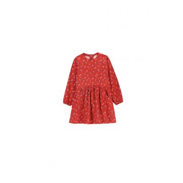 Rochie fete -  stofa - rosu