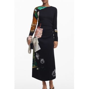 Rochie lunga -  negru -