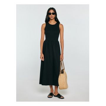 Rochie midi evazata fara maneci Kamasi 906