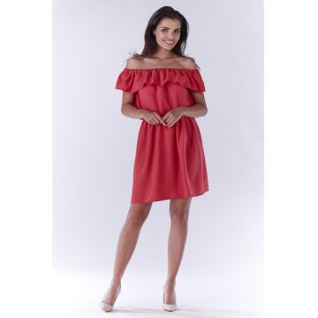 Rochie mini dama Laugyr A185 roz - Roz