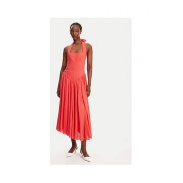 Rochie  model 59803DB1 - viscoza coral