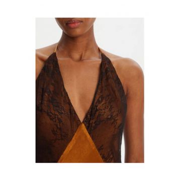 Rochie  model BARDOT-59977DB TOFFEE - 10
