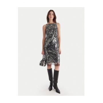 Rochie -  model DKNY-DD54AN04 - negru/transparent - 10