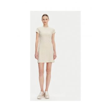 Rochie scurta bodycon cu logo