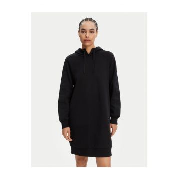 Rochie tricotata -  bumbac - negru