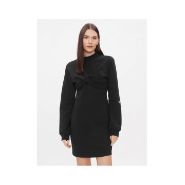 Rochie tricotata de dama  J20J222889 - negru