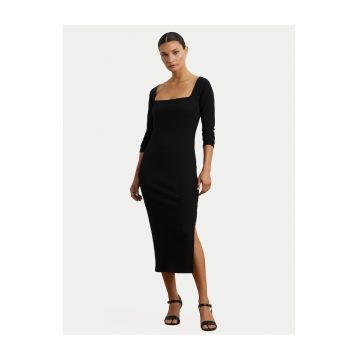 Rochie tricotata  negru