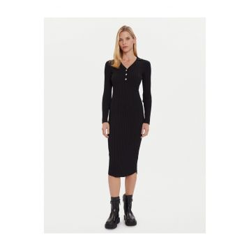 Rochie tricotata -  negru - femei