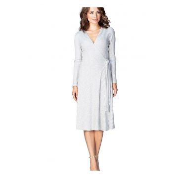 Rochie -  Viscoza/Poliester - Gri