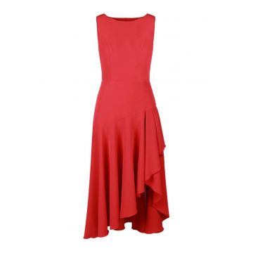 Rochie asimetrica fara maneci