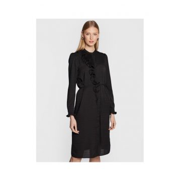 Rochie Camasa  de dama 222TT2422 - negru -