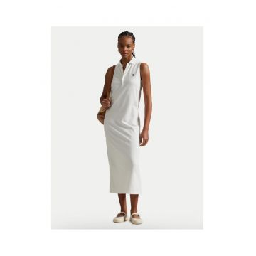 Rochie casual de dama  alba -