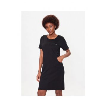 Rochie casual de dama  Sport - negru -