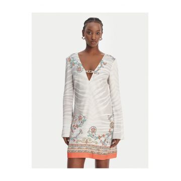 Rochie casual -  multicolor - fermoar - Multicolor