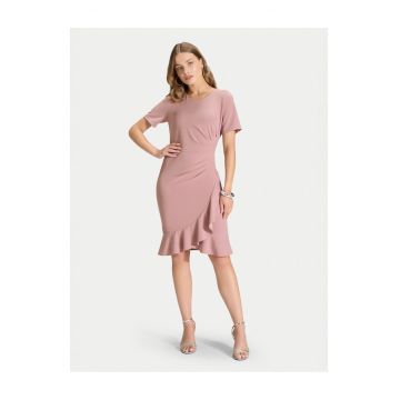Rochie cocktail  roz - Roz