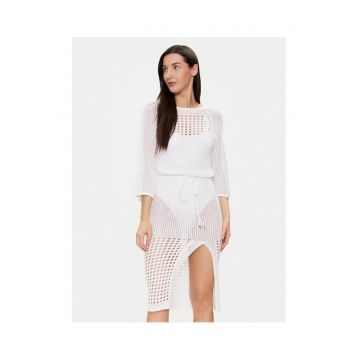 Rochie dama -  303700492 - Bumbac - Alb - Alb