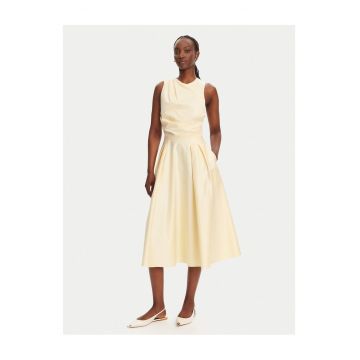 Rochie de cocktail - dama -  galben