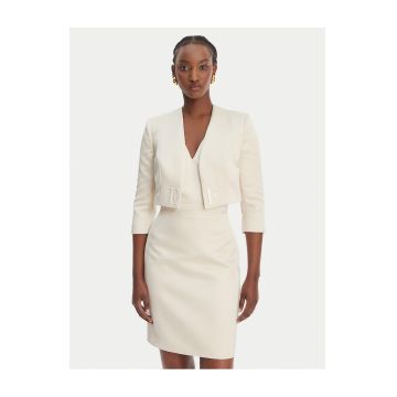 Rochie de cocktail  ecru - Ecru