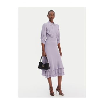 Rochie de cocktail -  fermoar - Violet