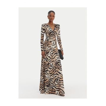 Rochie de seara  bej-negru - Bej