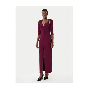 Rochie de seara dama  bordo