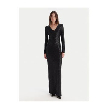 Rochie de seara -  neagra - fabricata din material de calitate