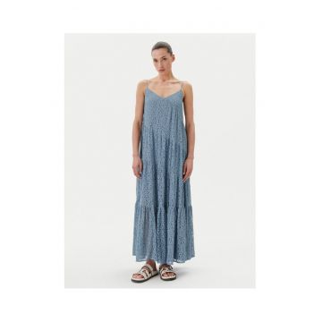 Rochie de vara dama  albastru deschis - 100% bumbac