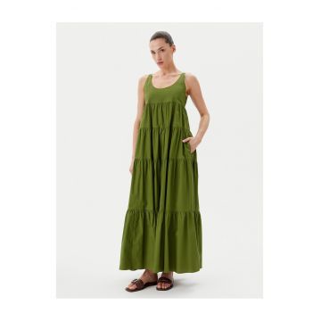 Rochie de vara dama  verde - 100% bumbac