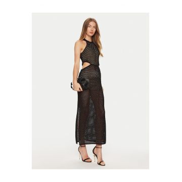 Rochie de vara -  negru - 43% in - 36% bumbac