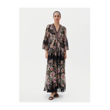 Rochie de vara -  negru - colorat -