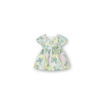Rochie de vara -  verde - 87% in - 13% poliester
