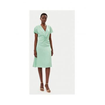 Rochie de zi Femei -  verde - 72% acetat - 28% viscoza -