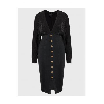 Rochie din denim -  negru - femei