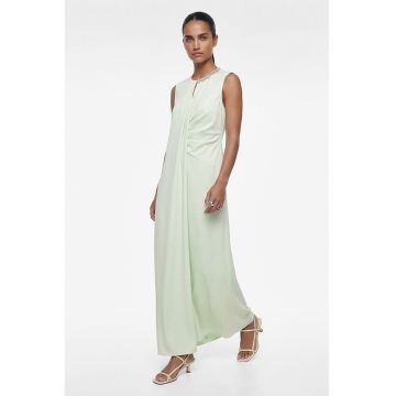 Rochie fara maneci cu strasuri - Mint