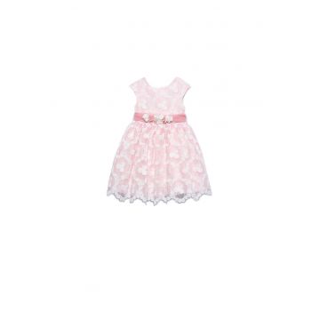 Rochie fete  eleganta roz - Roz