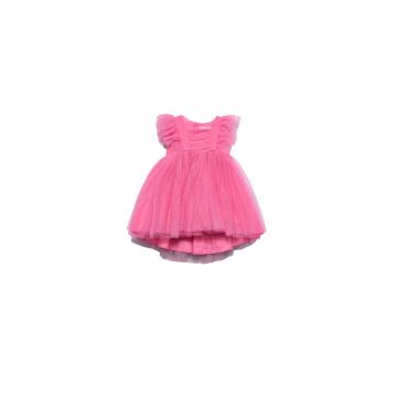 Rochie fete  roz eleganta - Roz