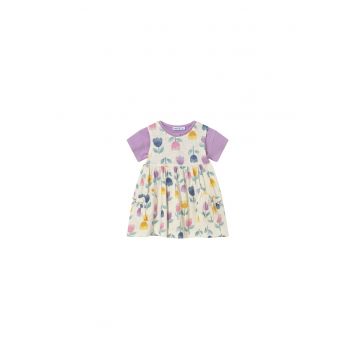 Rochie Fete -  Violet - Bumbac - Violet