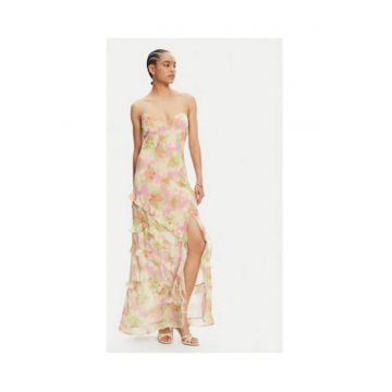 Rochie  floral - colorat - 100% poliester