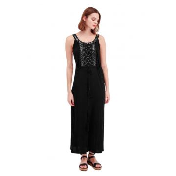 Rochie laxi cu paiete in partea de sus Goldie -