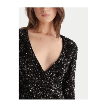 Rochie  model BARDOT-60054DB - neagra - 8UK