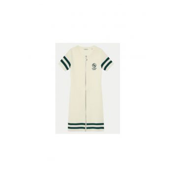 Rochie tricotata cu fermoar